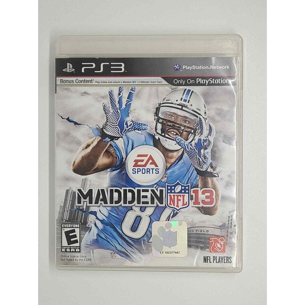 Madden‎ NFL 13 - PS3 Playstation 3 Video Game #